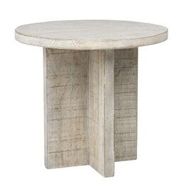 Harley Side Table, Light Warm Wash