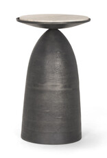 Russo Gunmetal Accent Table