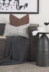 Russo Gunmetal Accent Table