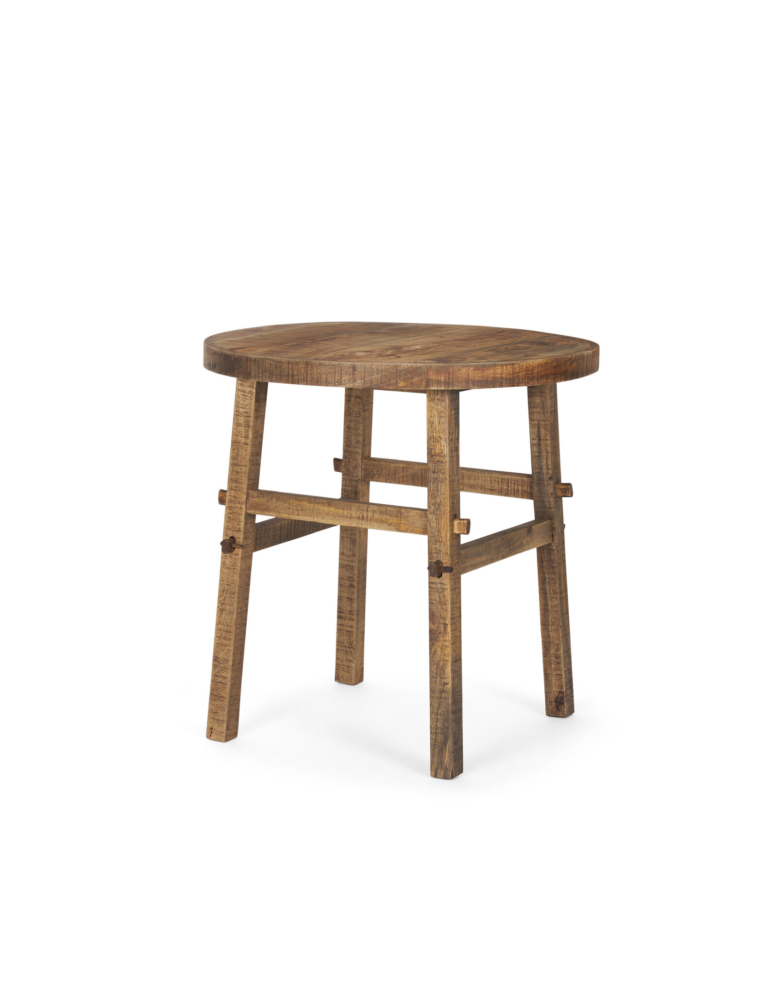 Rosie Large Brown Wood End Table