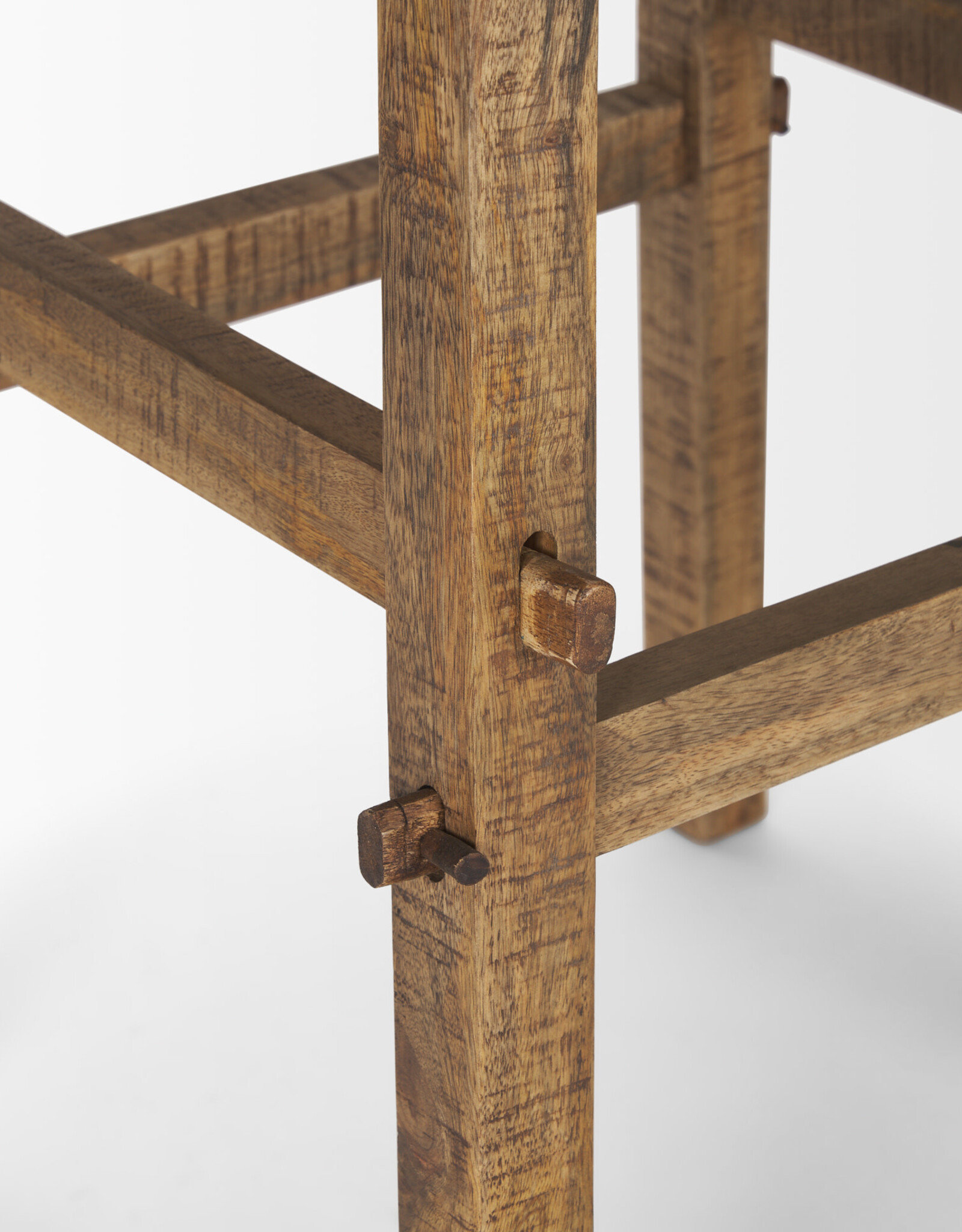 Rosie Large Brown Wood End Table