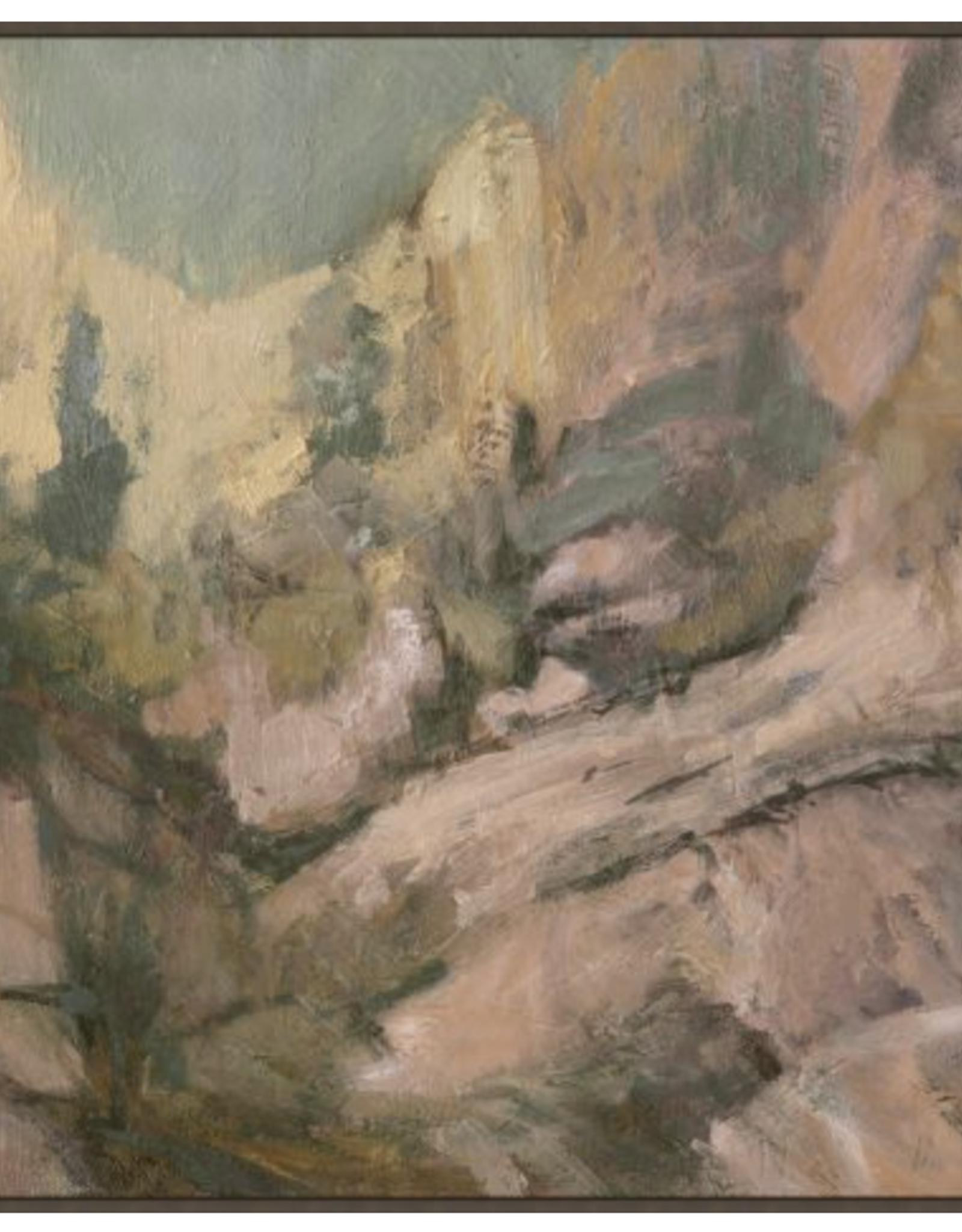 Canyons in Memory, 54.5"w x 54.5"h