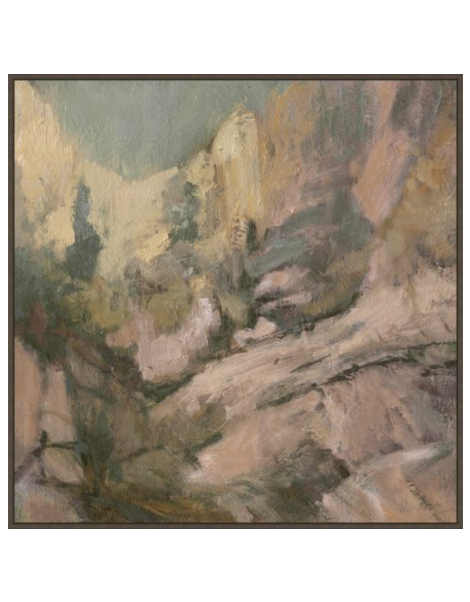 Canyons in Memory, 54.5"w x 54.5"h