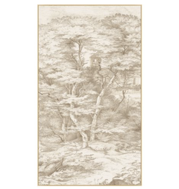 Neutral Toile 1, 49"w x 85"h