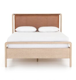 Rosedale Bed  in Yucca Oak Veneer, Chaps Sand - Queen