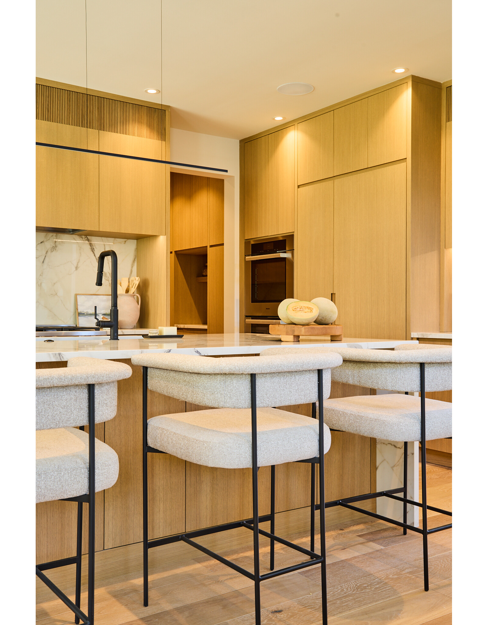 Carrie Counter Stool in Light Camel