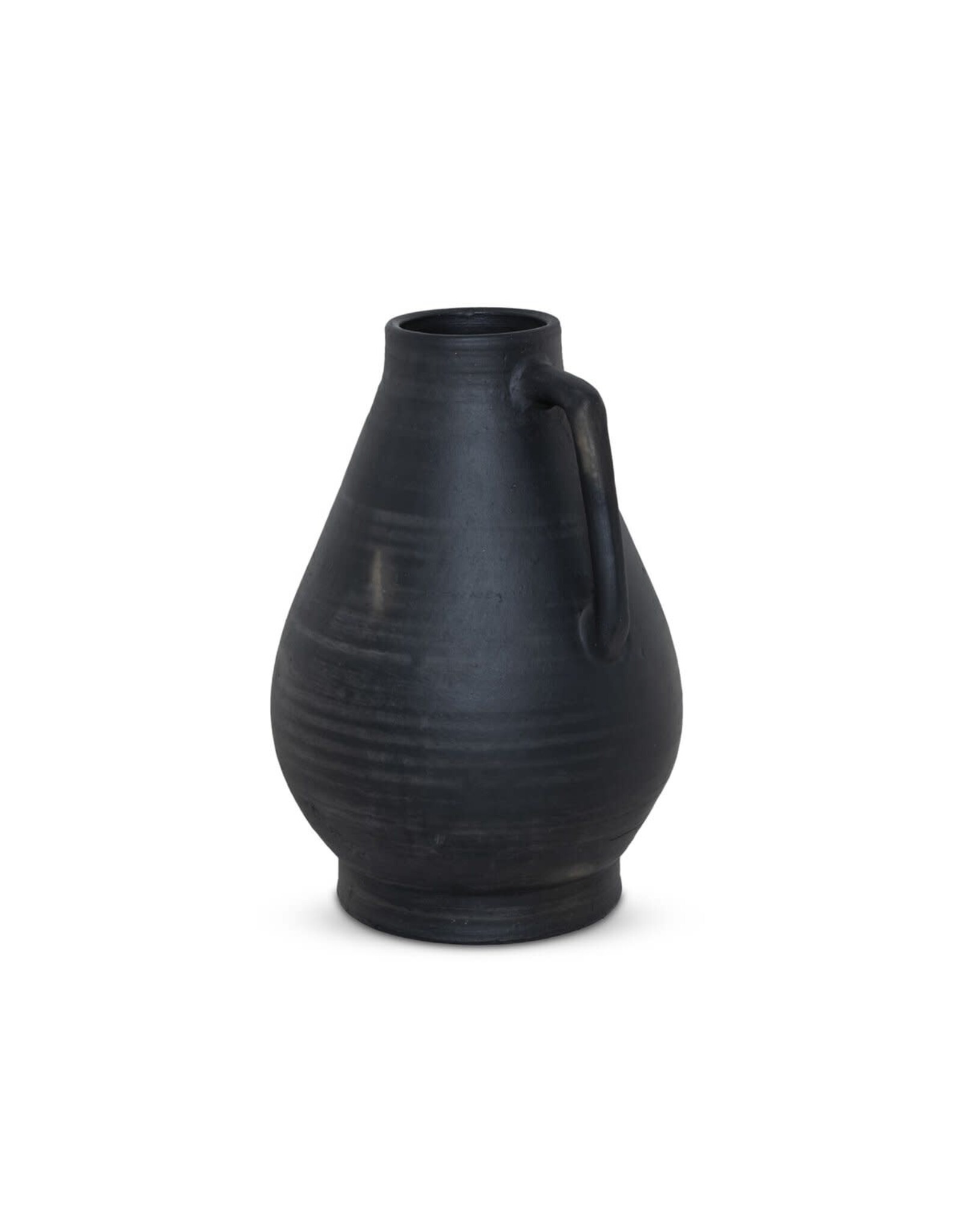Sesto Vessel, Aged Black Terracotta