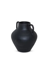 Atrani Vessel, Aged Black Terracotta