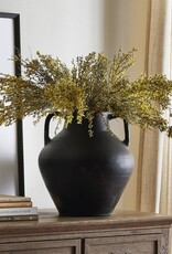 Atrani Vessel, Aged Black Terracotta