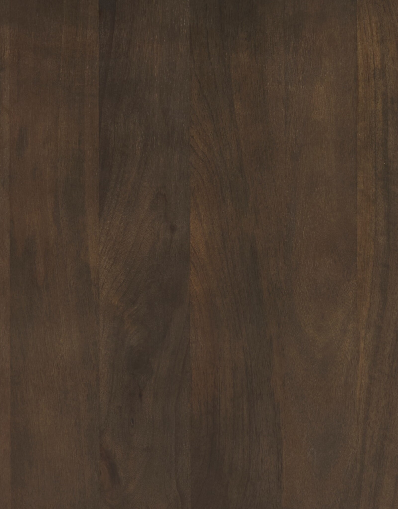 Terra Dark Brown Oval Fluted Coffee Table