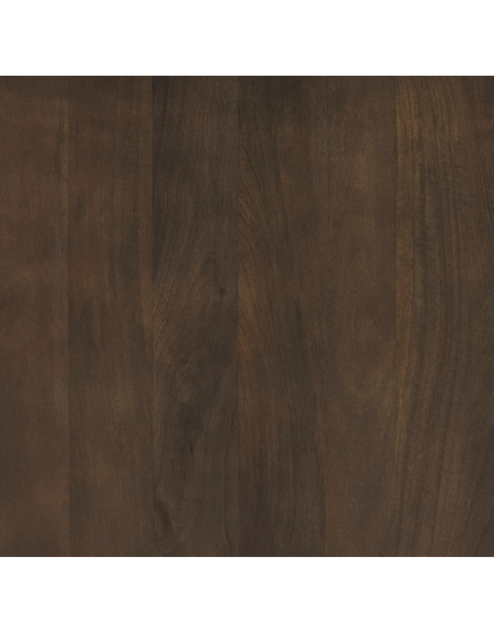 Terra Dark Brown Oval Fluted Coffee Table