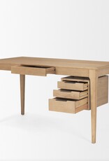 Tino 4 Drawers Desk