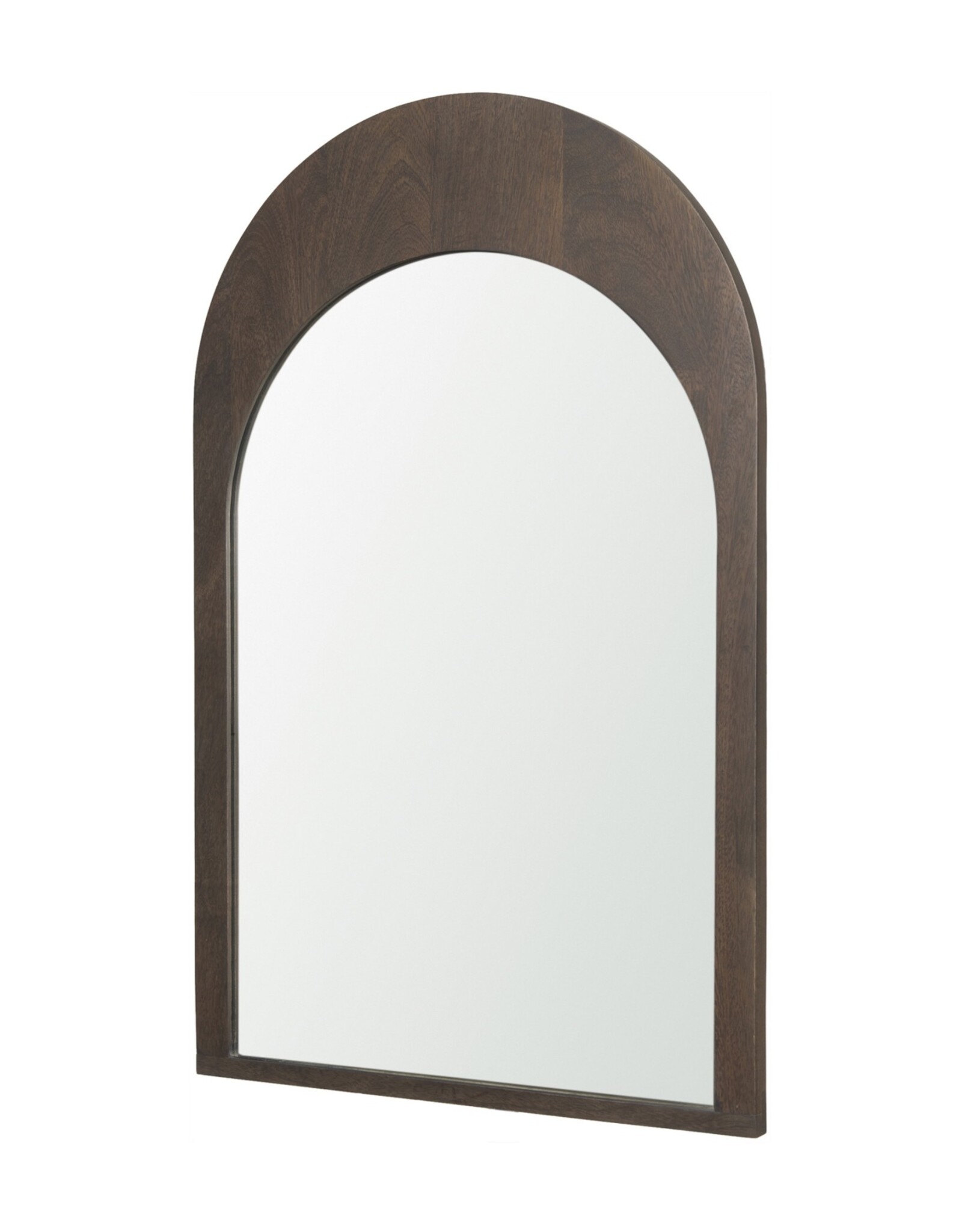 Celeste Dark Brown 23x36 Arched Mirror