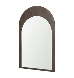 Celeste Dark Brown 23x36 Arched Mirror