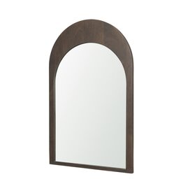Celeste Dark Brown 23x36 Arched Mirror