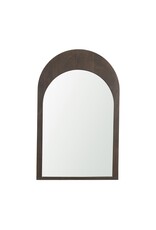 Celeste Dark Brown 23x36 Arched Mirror