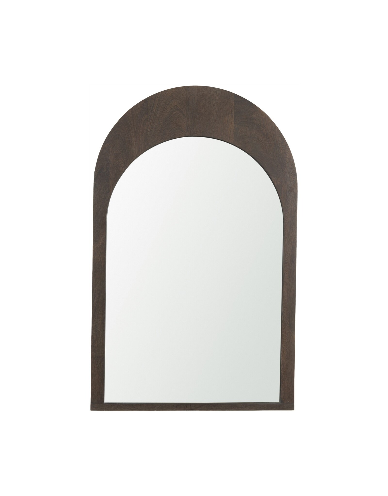 Celeste Dark Brown 23x36 Arched Mirror