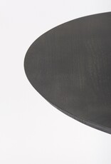 Maxwell Pedestal Bistro Table in Black