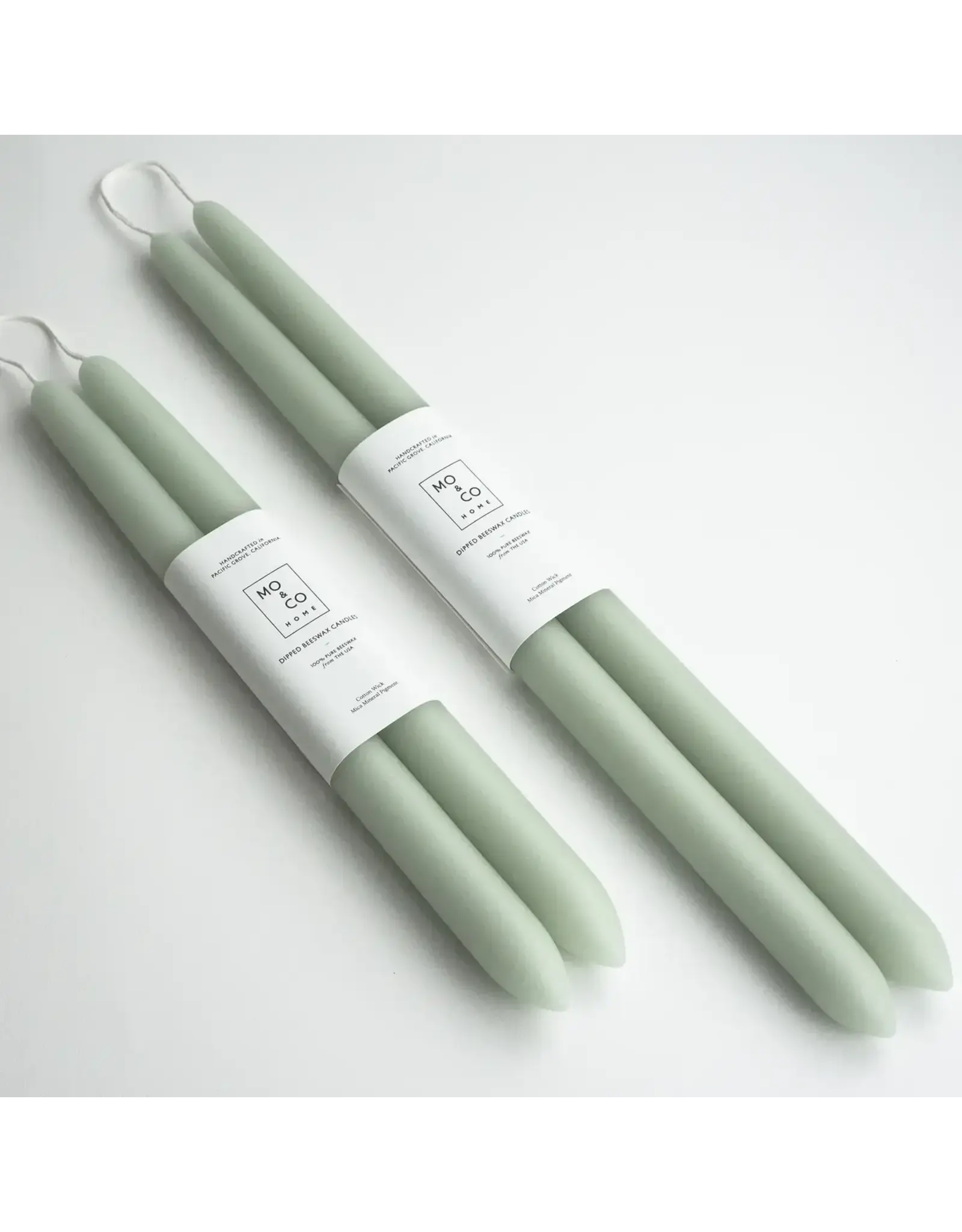 Dipped Beeswax Taper Candles