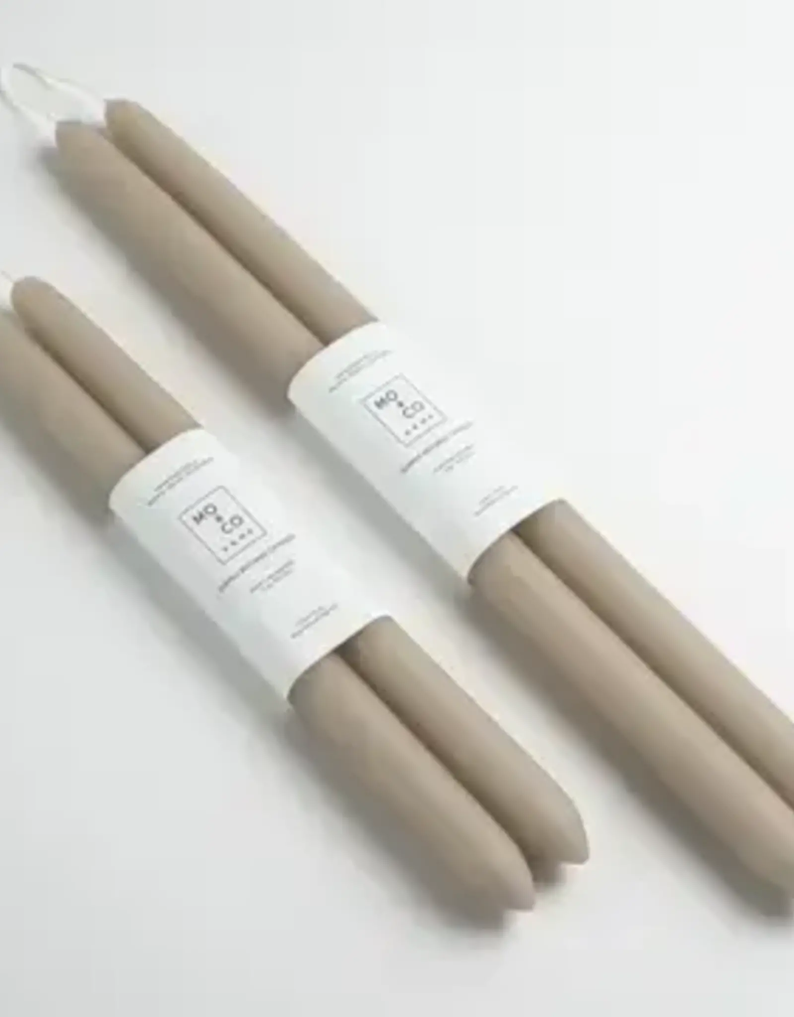 Dipped Beeswax Taper Candles