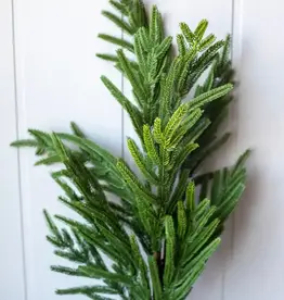Norfolk Pine Real Touch Green Faux Stem Medium