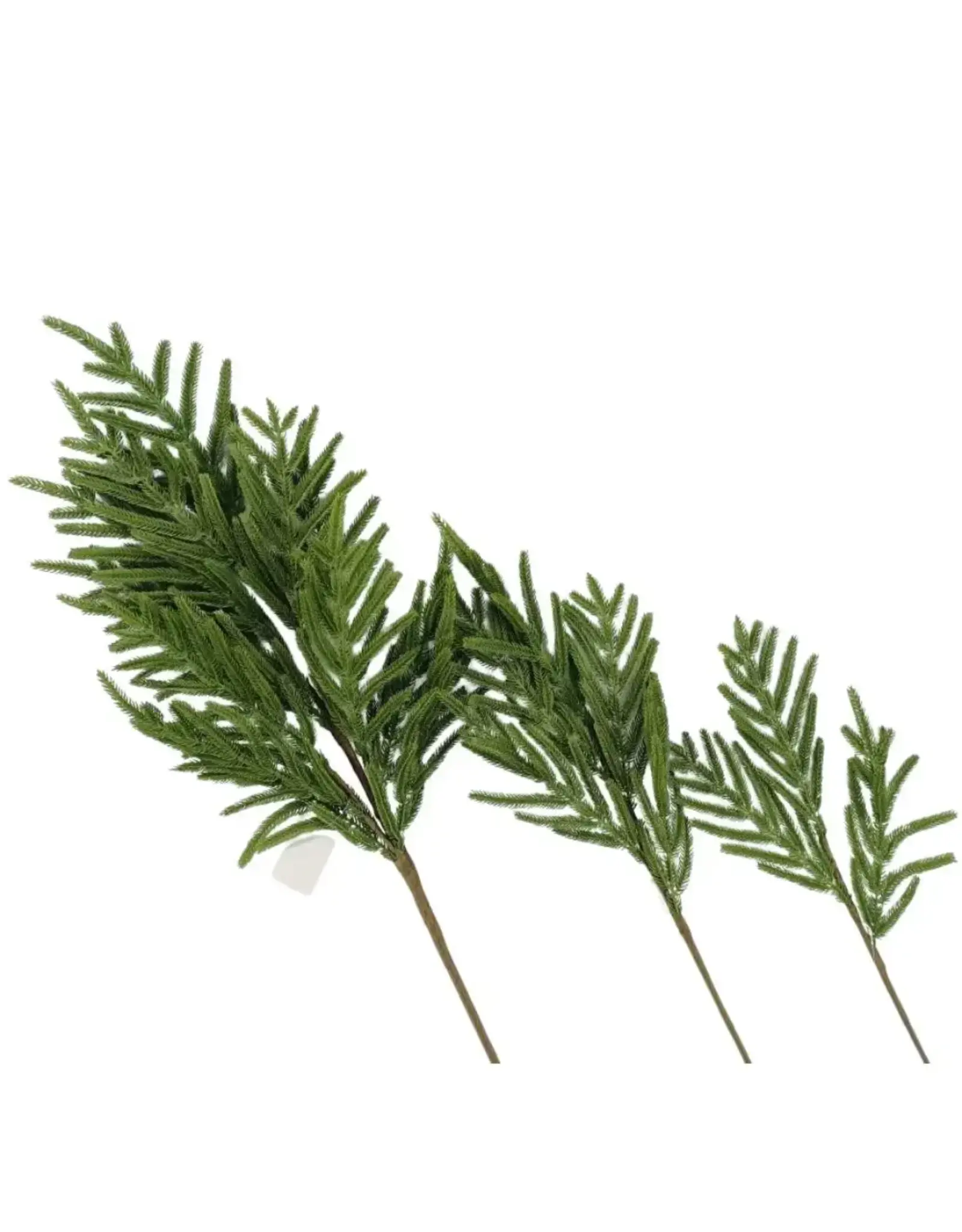 Norfolk Pine Real Touch Green Faux Stem Medium