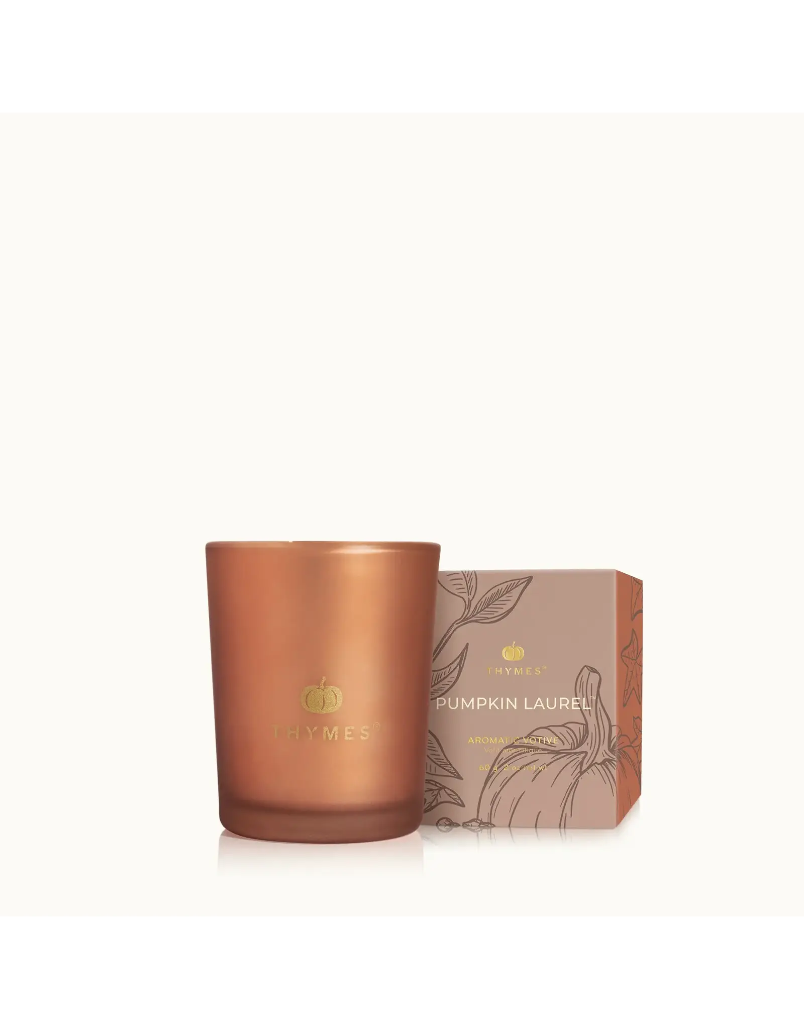 Pumpkin Laurel Votive Candle
