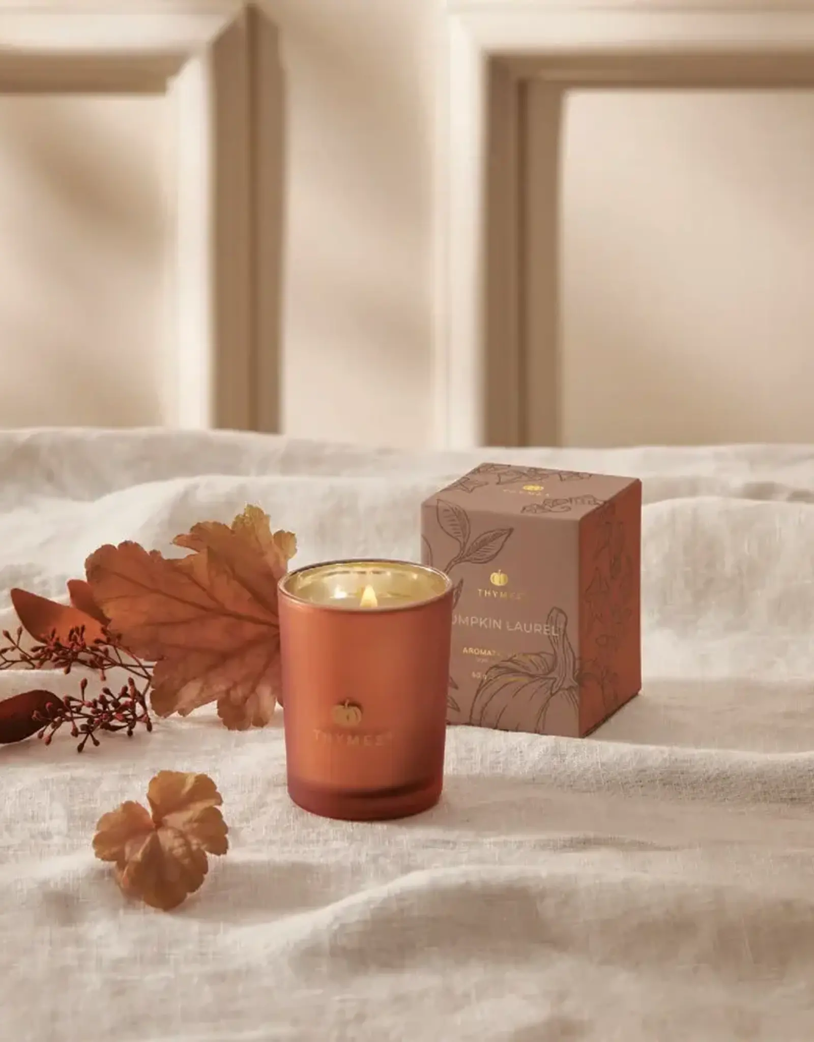 Pumpkin Laurel Votive Candle