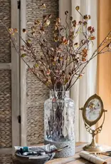 Artificial Dry Hibiscus Flower Stem, 35.4"