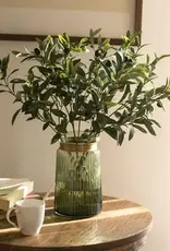 Artificial Fruit Faux Olive Stem 28" Tall