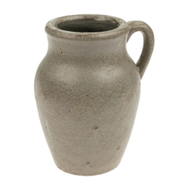 Rhodes Pitcher Vase, S - Reactive Brown