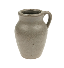 Rhodes Pitcher Vase, S - Reactive Brown