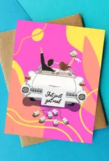 Shit Got Real Funny Wedding Card- Sweary Wedding Day Card