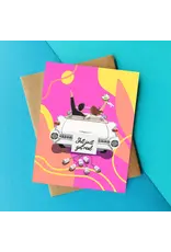 Shit Got Real Funny Wedding Card- Sweary Wedding Day Card