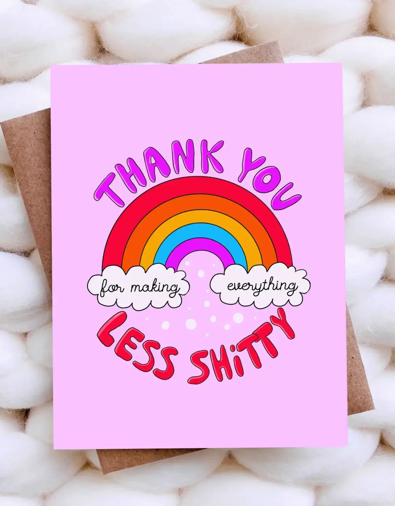 Thank You - Funny Valentines Day Card / Anniversary Card