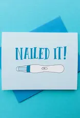 Nailed It Pregnancy Card
