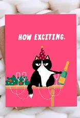 How Exciting Greeting Card
