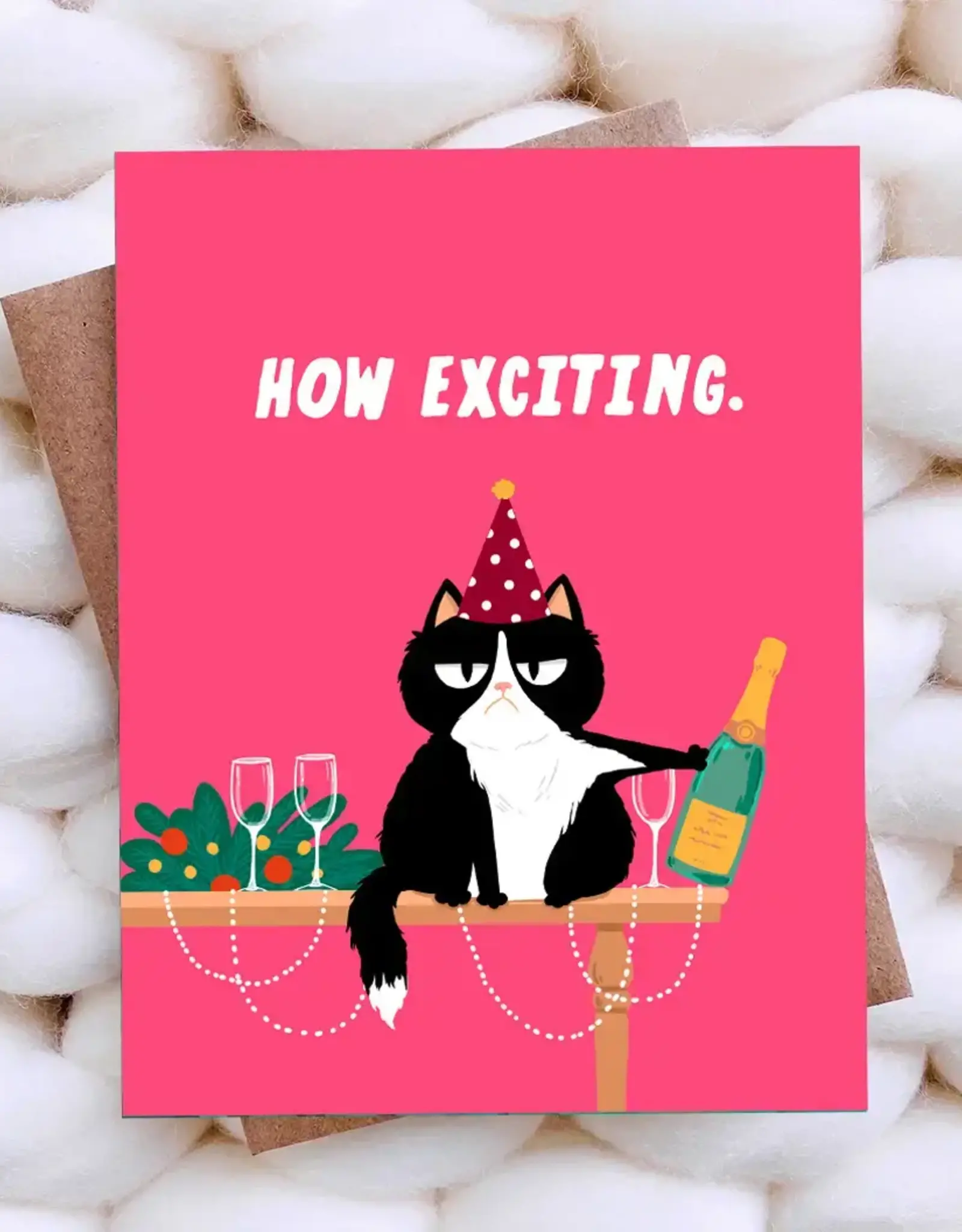 How Exciting Greeting Card