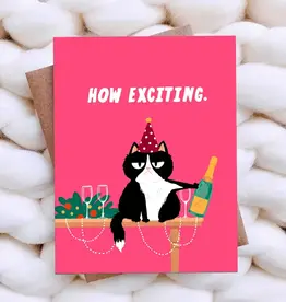 How Exciting Greeting Card