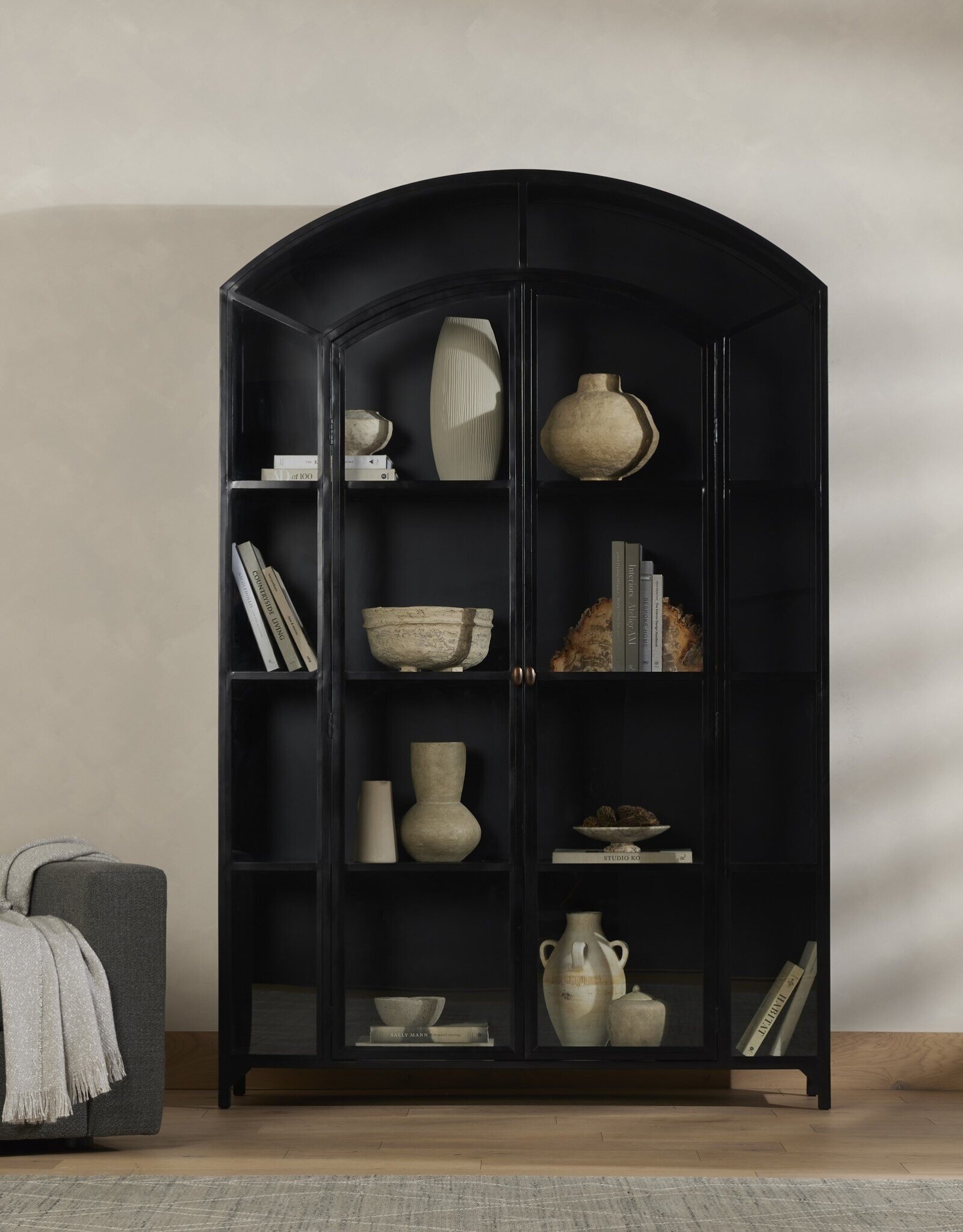 Belmont Wide Metal Cabinet