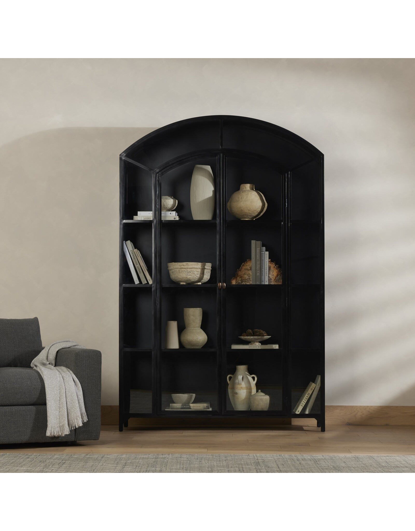 Belmont Wide Metal Cabinet