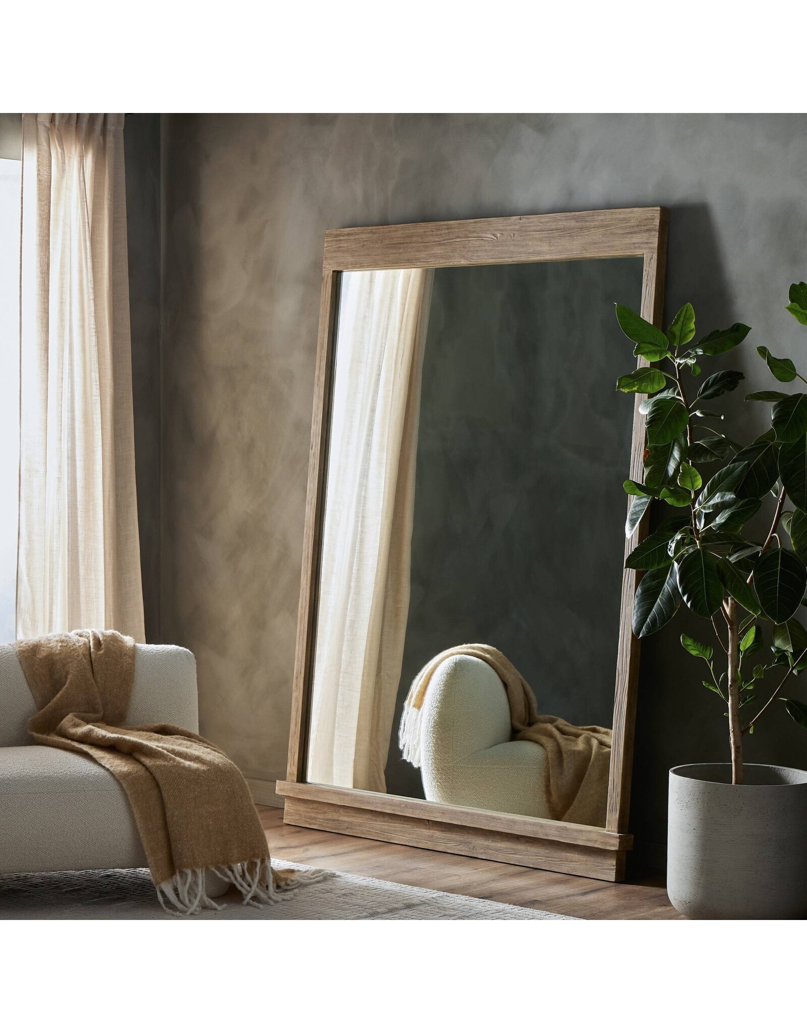 Ledge Floor Mirror