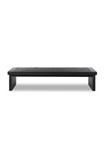 Warby Coffee Table - Worn Black Veneer