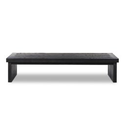Warby Coffee Table - Worn Black Vaneer