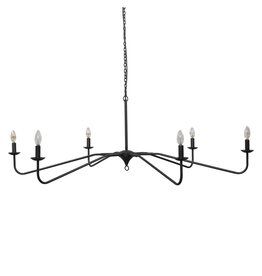 Edlyn Chandelier in Antiqued Iron