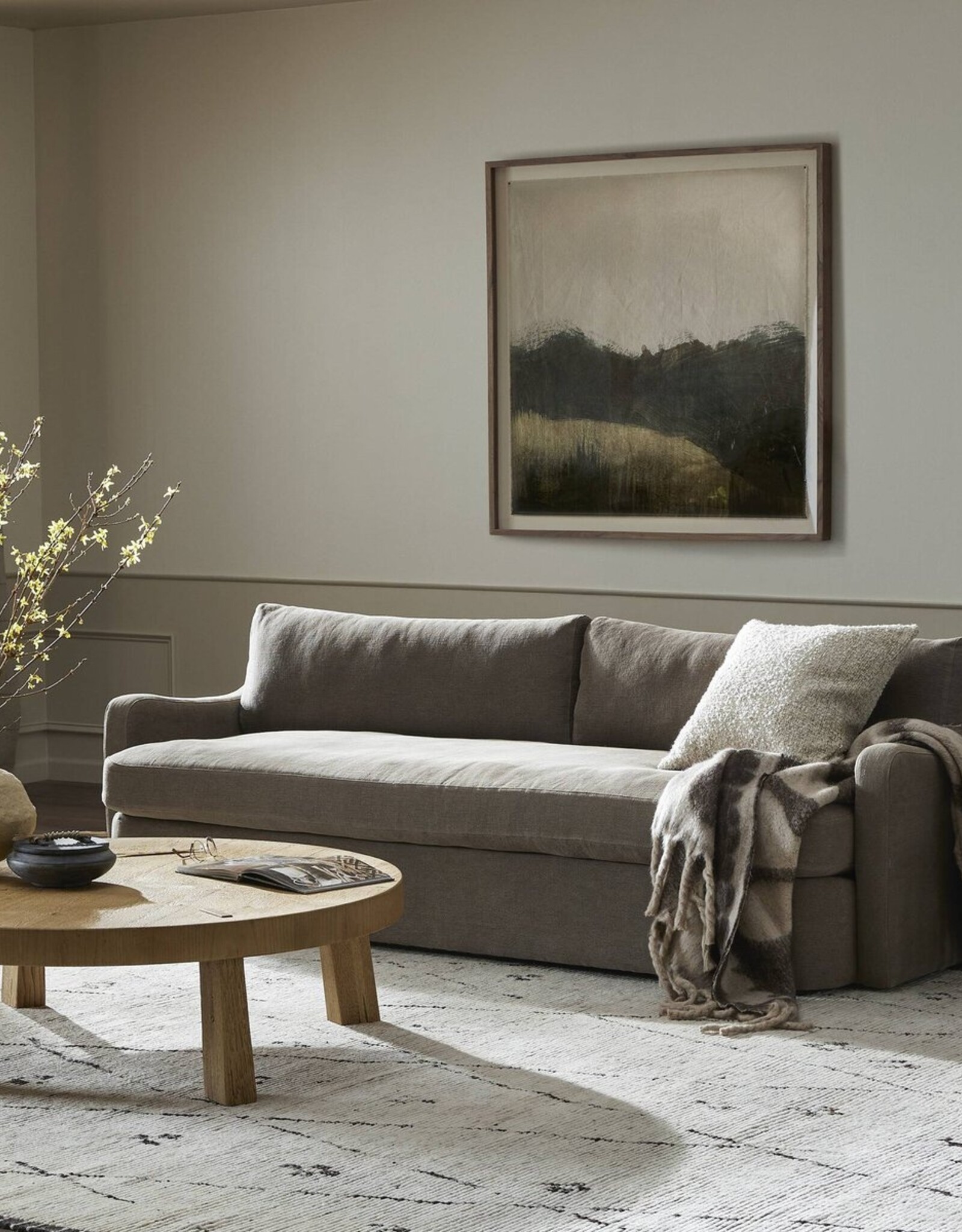 Aurelia Sofa, Broadway Coffee -96"