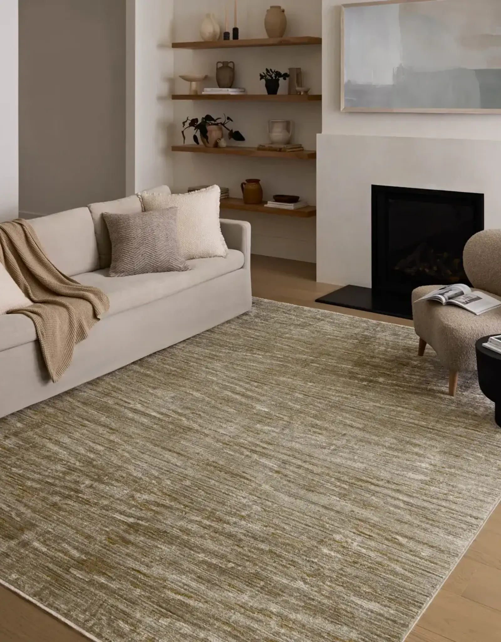 Wade Rug, Clay/Silver - WAE-03