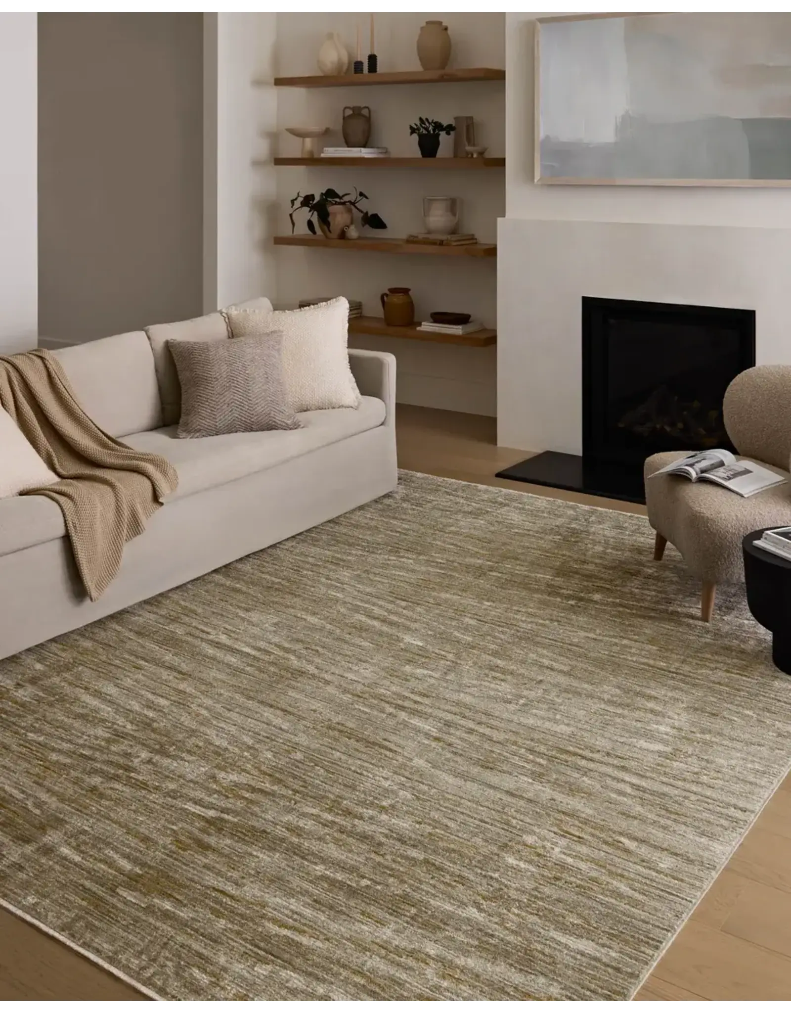 Wade Rug, Clay/Silver - WAE-03