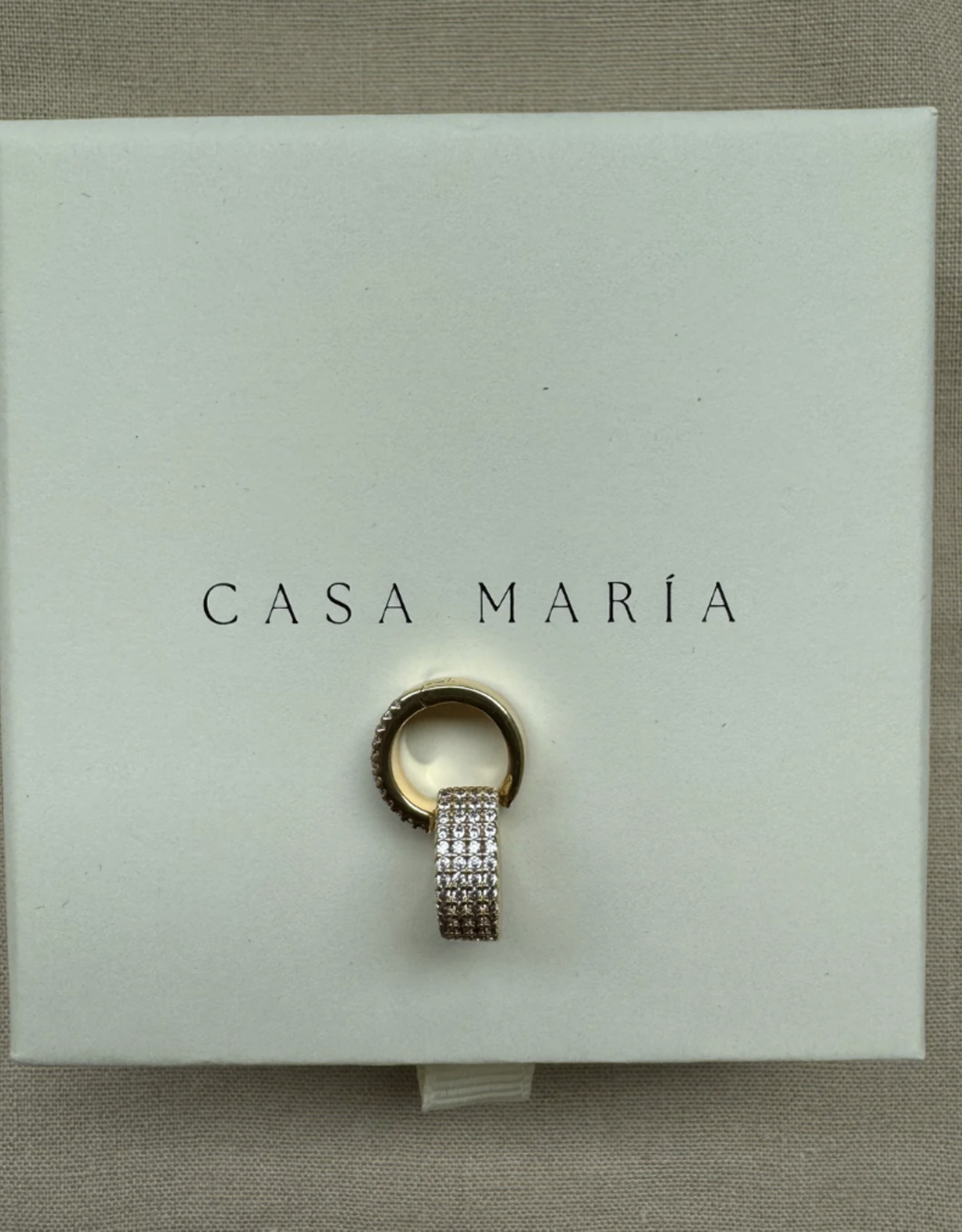 Bold Zirconia Hoops