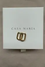 Bold Rectangular Hoops